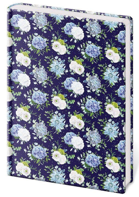 Notizbücher - Notizbuch Vario XL liniert - Floral