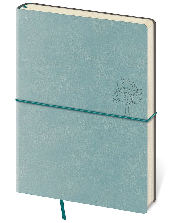 Notizbücher - Notizbuch Flexio L punkraster Olive