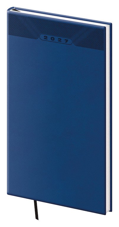 Kapesní diáře Napoli - Kapesní diář A6 Print Classic modrý