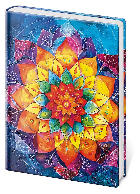 Flip - Notebook Vario lined L - Mandala