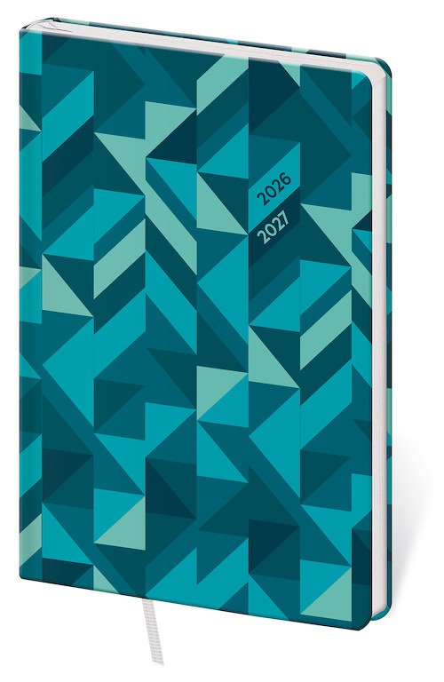 Kapesní diáře Napoli - Školní diář STUDENT Geometric 2026/27 - české kalendárium