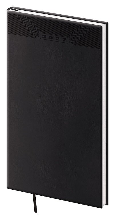 Kapesní diář A6 Print Classic černý