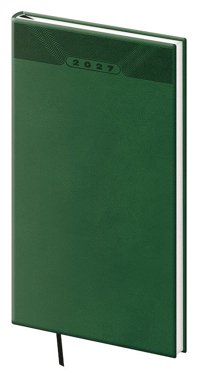 Kapesní diáře Napoli - Kapesní diář A6 Print Classic zelený