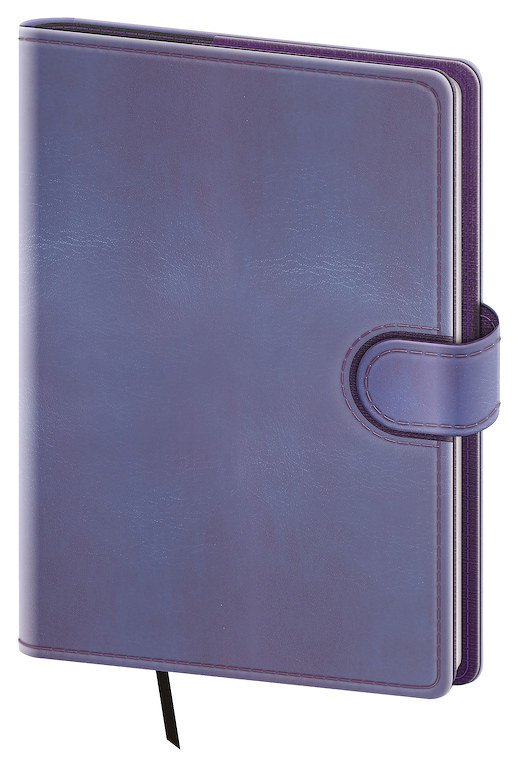 Diáře 2027, plánovací diáře - Denní diář A5 Flip Double Violet