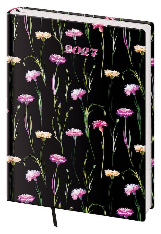 Diář denní B6 Vario Lyra Blossom