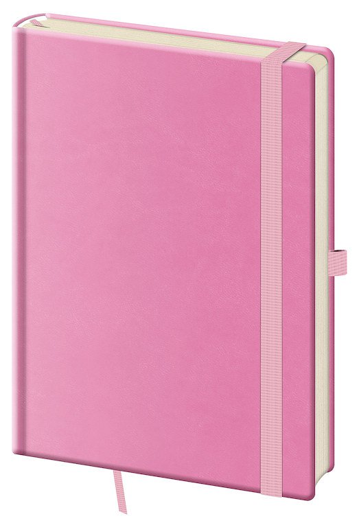 Notizbuch Print Pop L punktraster Pink