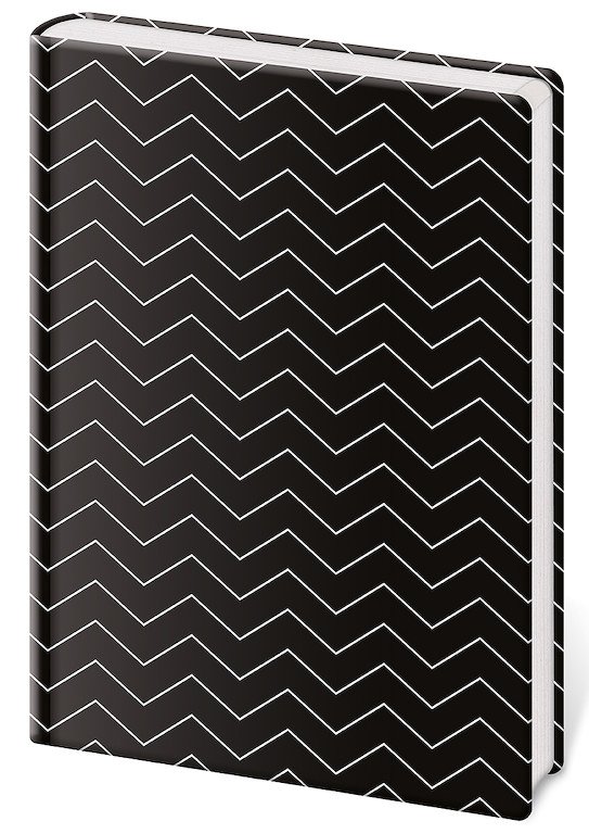 Zápisníky Black +, Double + - Linkovaný zápisník Vario XL - Edgy