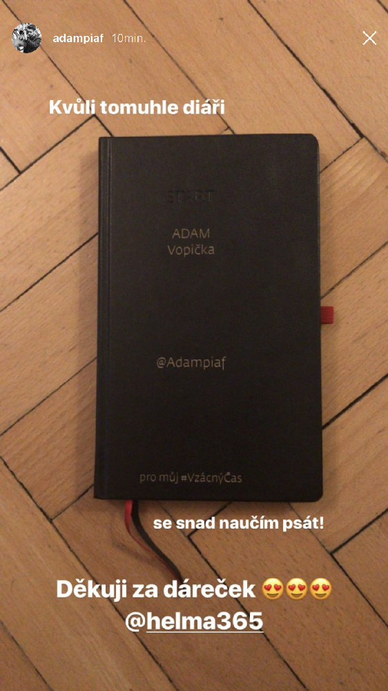 motivační diář deník 365 start s věnováním