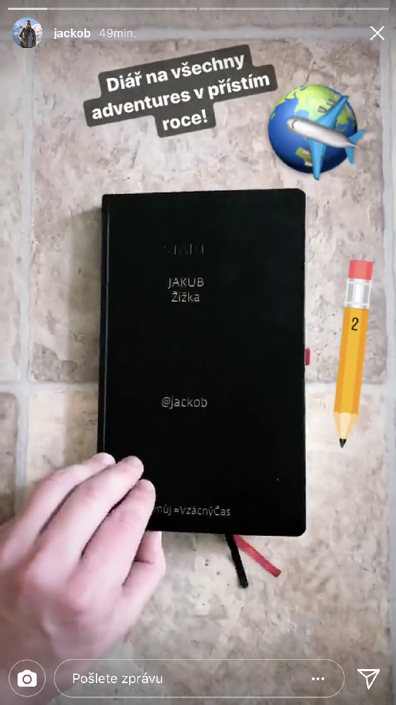 motivační deník 365 start s věnováním
